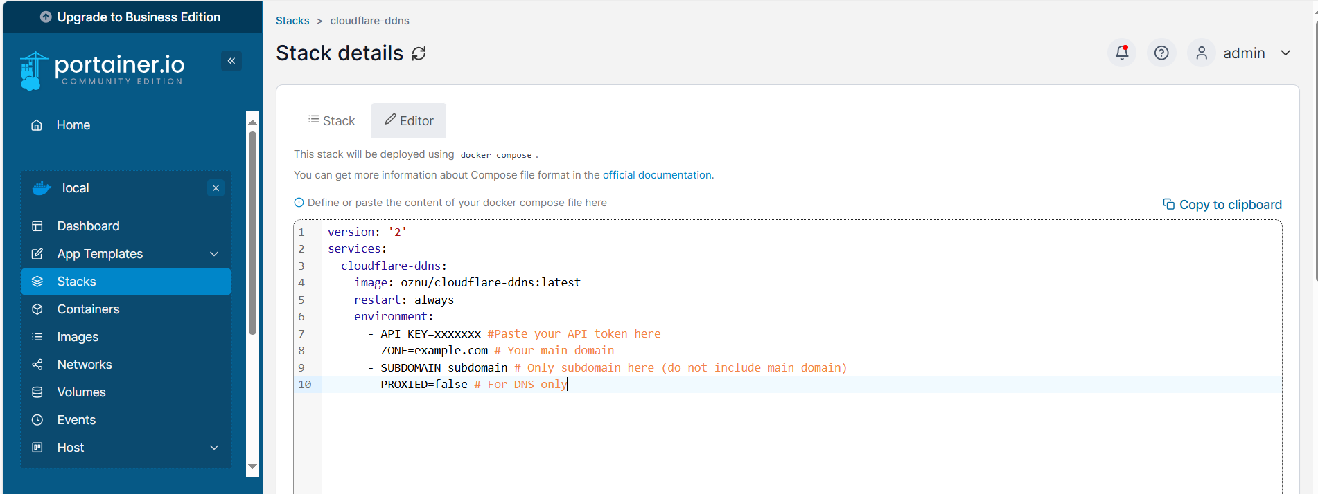 How to Use Cloudflare DDNS with Docker